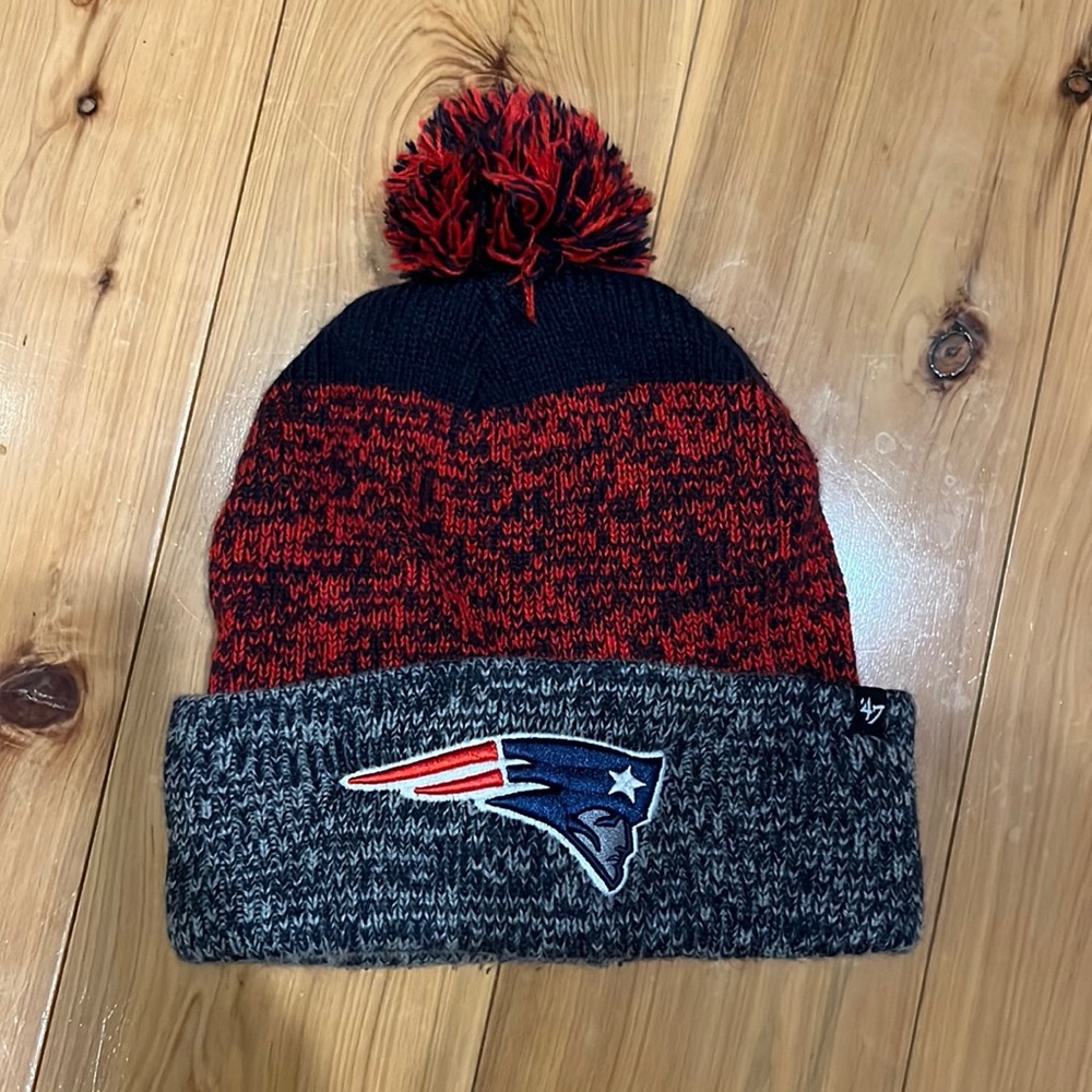 New England Patriots winter hat